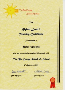 Higher Level 1 Cert 001