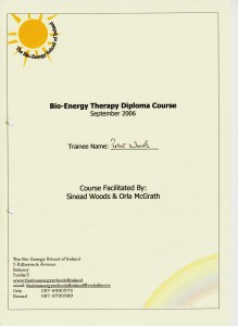 Higher Level 1 Cert BIO Course 001