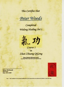 Wulong Healing Arts Cert 001